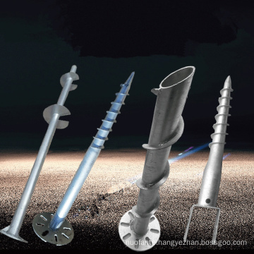 Hot-DIP Galvanized Ground Anchor Screw